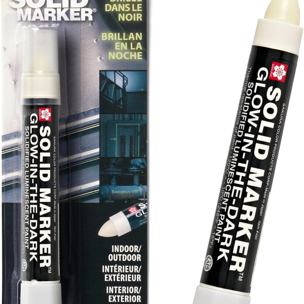 Glow-in-The-Dark, Solidified Paint Marker 46594
